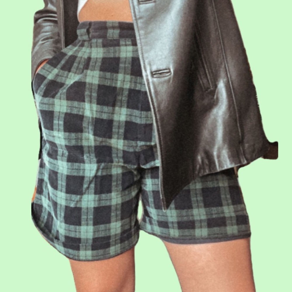 Plaid Shorts